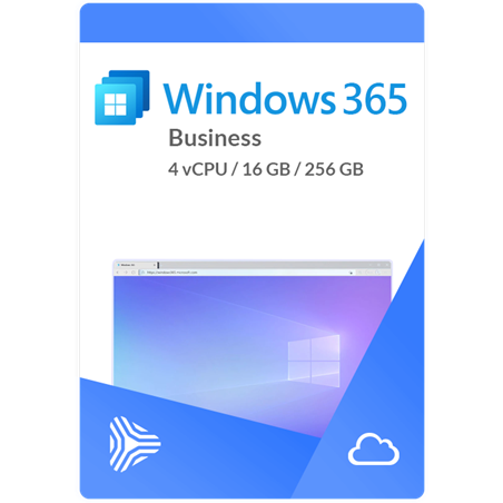 Windows 365 Bus 4vcpu 16gb 256gb hb