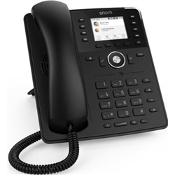 Téléphone snom d735 sans ps noir