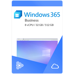 Windows 365 bus 8 vcpu 32 go 512 go