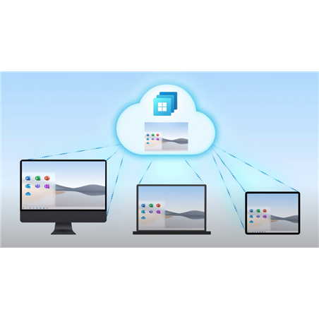 Windows 365 ent 1 processeur virtuel 2 Go 64 Go