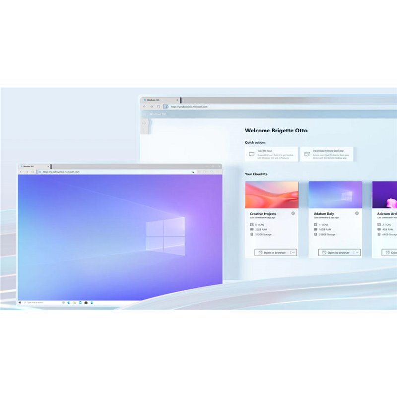 Windows 365 ent 4 vcpu 16gb 128gb