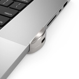 Compulocks Ledge Lock Adapter security slot lock adapter for MacBook Pro 14.2" M1 M2 M3 silver