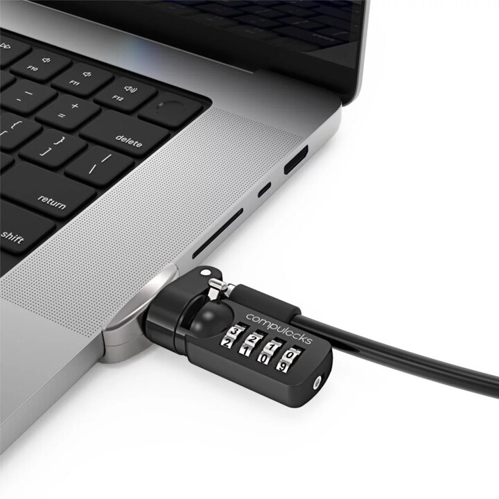 Adaptador Ledge para 2022 M1 MacBook Pro 16" + Candado con cable con llave
