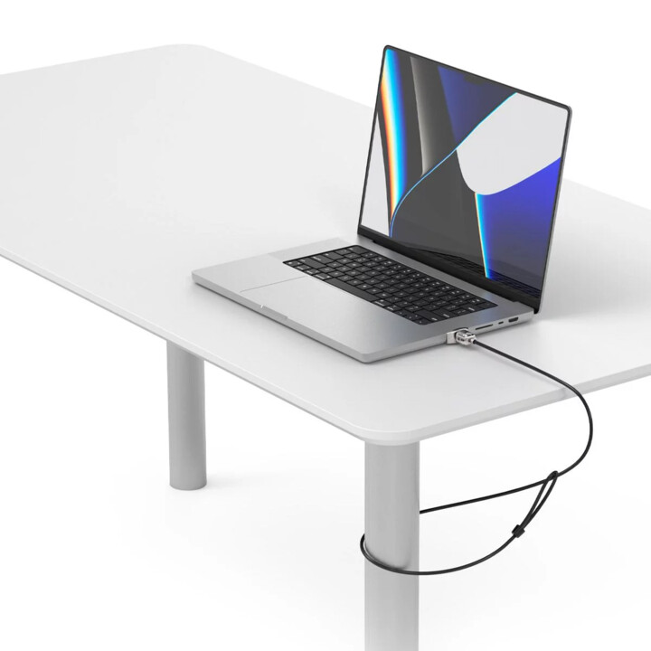 Leistenadapterfür2022 M1 MacBook Pro 16" + Kabelschloss mit Schlüssel