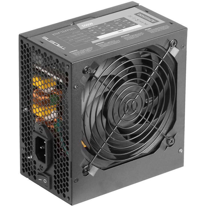 TACENS APIII500 ATX-Netzteil 500W Schwarz