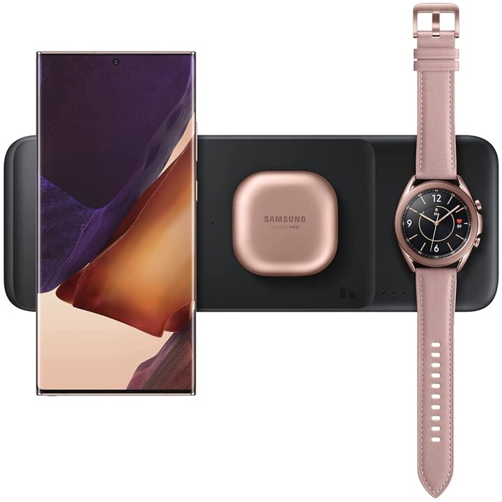 Samsung EP-P6300, Casque, Smartphone, Smartwatch Chargement sans fil USB, Chargement rapide, Noir
