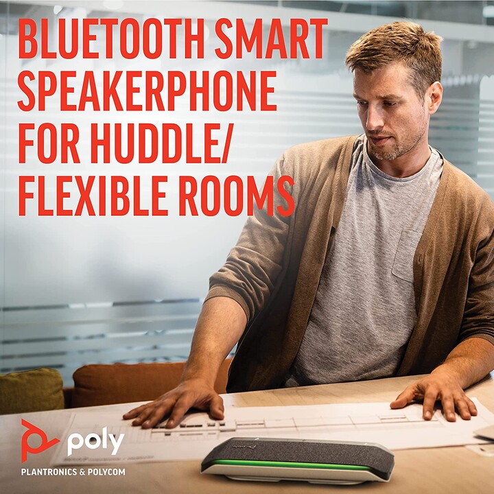 HP Poly Sync 40+ USB-A USB-C Speakerphone +BT700 USB-A Adapter