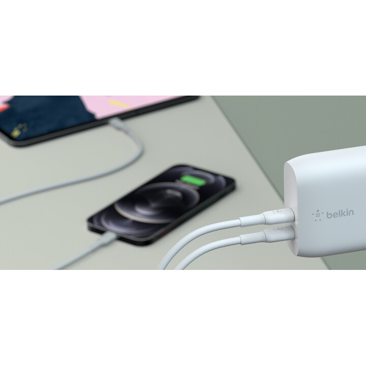 Double chargeur usb-c pd 20w 40w