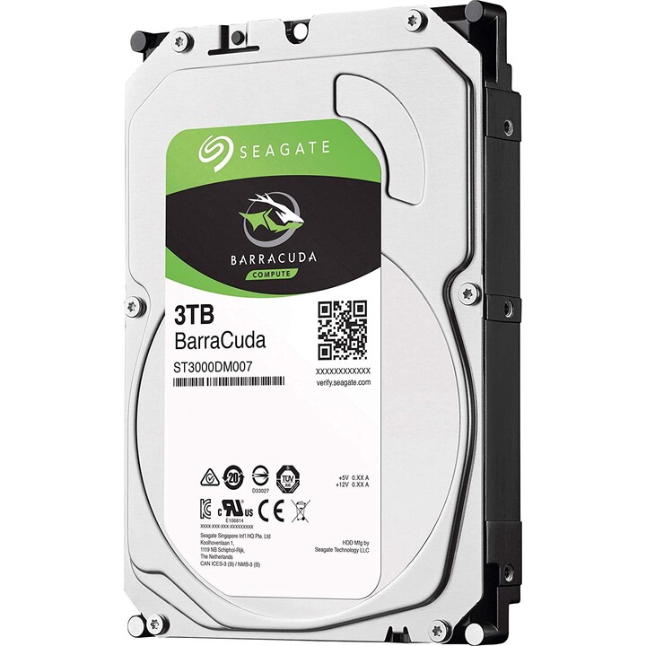 Seagate Barracuda ST3000DM007 disco duro interno 3.5" 3000 GB Serial ATA III