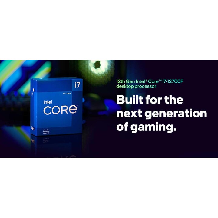 Intel Box Core i7 Processor i7-12700F 2.10Ghz 25M Alder Lake-S