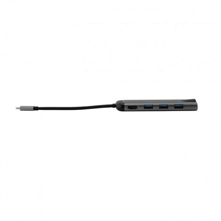 Hub interfaccia Verbatim 49142 USB 3.2 Gen 1 (3.1 Gen 1) Type-C 1000 Mbit/s Nero, Argento