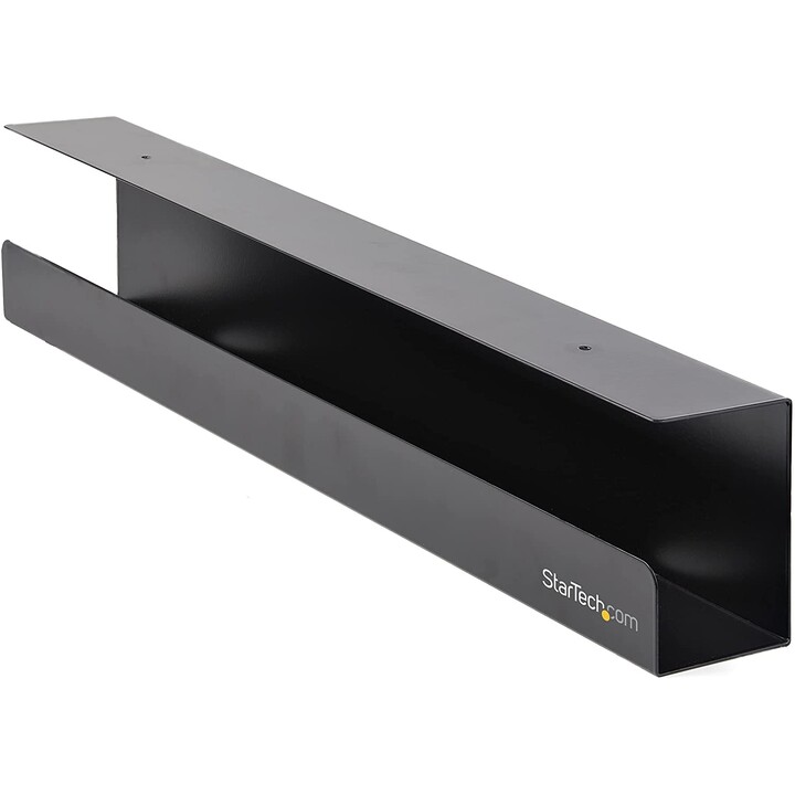StarTech.com UDCMTRAY vassoio gestione cavi sotto scrivania, nero