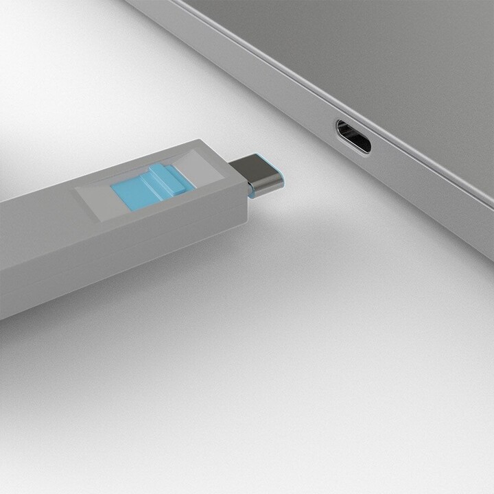 Lindy 40465 bloqueur de port USB-C bleu