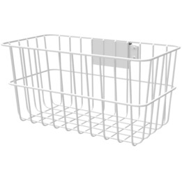 Basket for Rolling Rise Stand - addon for Extended Rolling Rise Stand - White