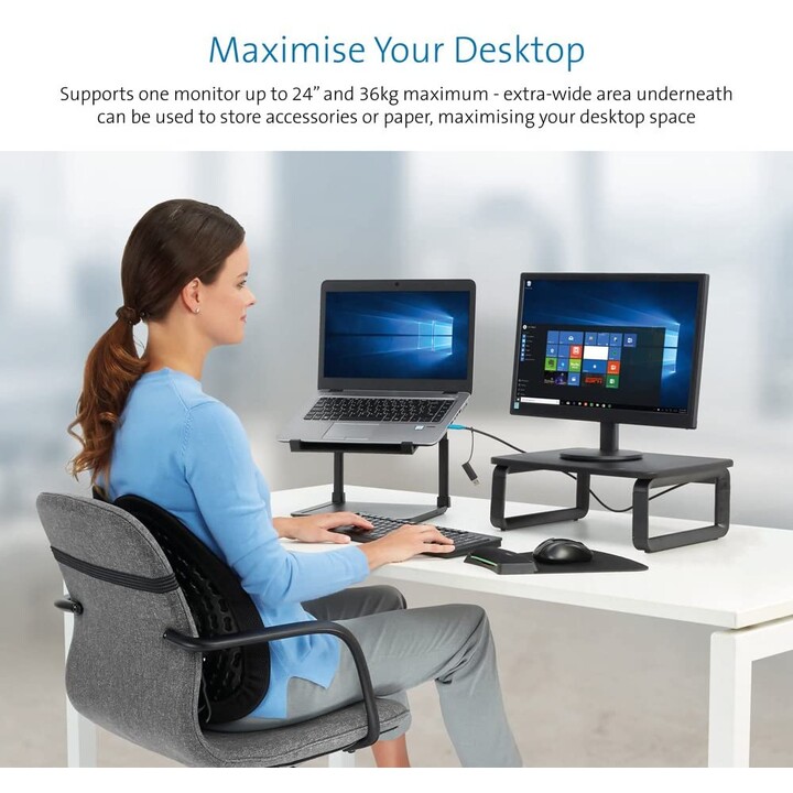 Suporte para monitor mais preto