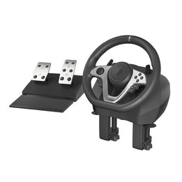GENESIS SEABORG 400 Volante + Pedali Nintendo Switch, PC, PlayStation 4, PlayStation 3, Xbox 360, Xbox One USB Nero