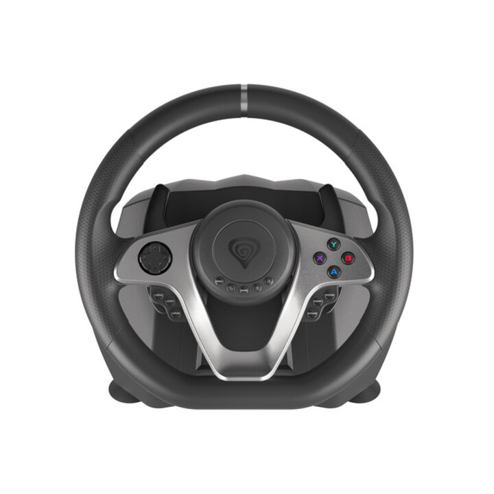 GENESIS SEABORG 400 Volante + Pedales Nintendo Switch,PC,PlayStation 4,Playstation 3,Xbox 360,Xbox One USB Negro