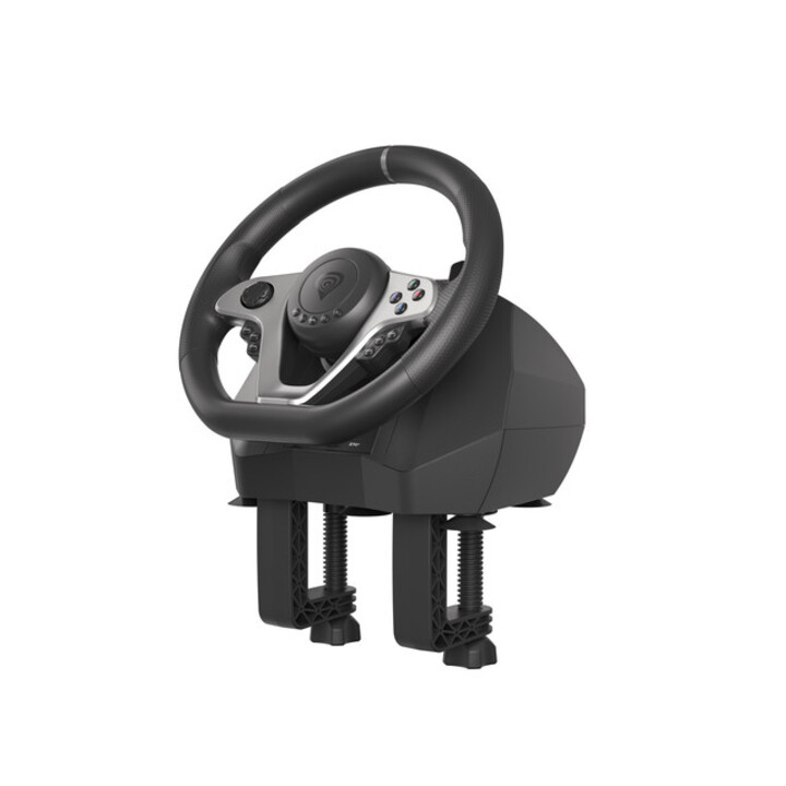 GENESIS SEABORG 400 Volante + Pedales Nintendo Switch,PC,PlayStation 4,Playstation 3,Xbox 360,Xbox One USB Negro