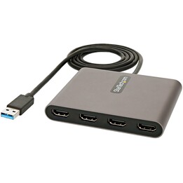 Adaptador usb 3.0 a 4x hdmi