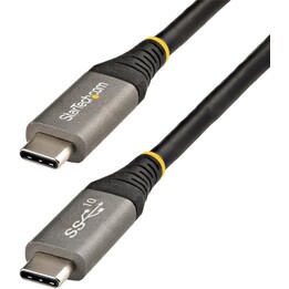 StarTech.com Cavo USB-C da 50 cm, USB 10Gbps, Power Delivery 100W (5A), DP Alt Mode 8K 60Hz / 4K 144Hz, Compatibile Thunderbolt