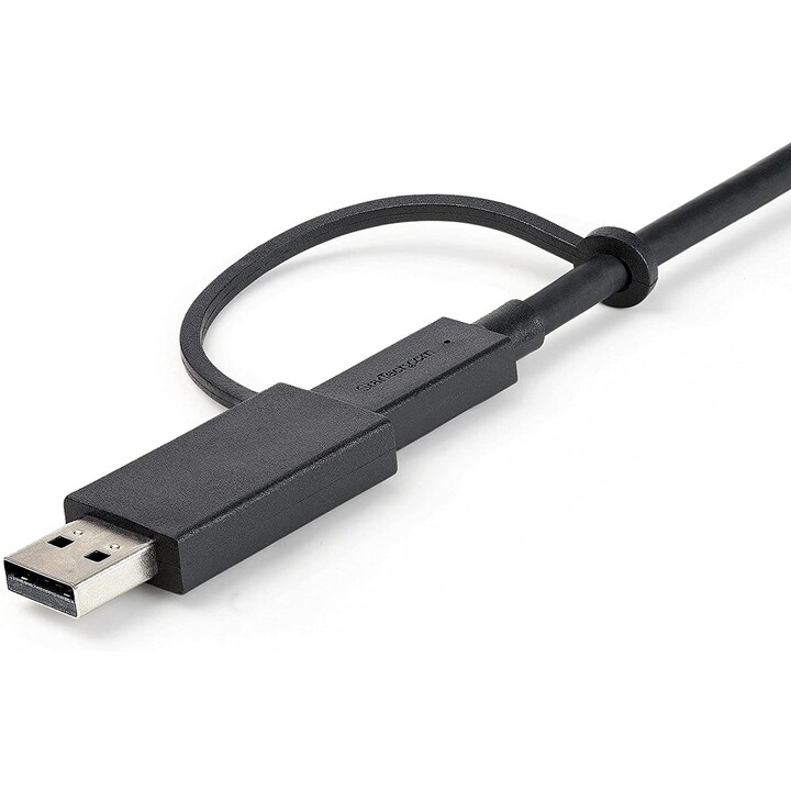 StarTech.com USBCCADP cabo USB USB 3.2 Gen 2 (3.1 Gen 2) 1 m USB C 10 Gbit/s 100 W Preto
