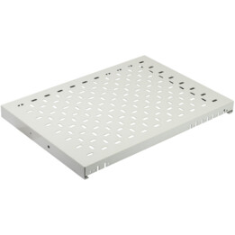 APC NSYBBF1U40P fixed perforated shelf for 19" rack 1U P600 gray