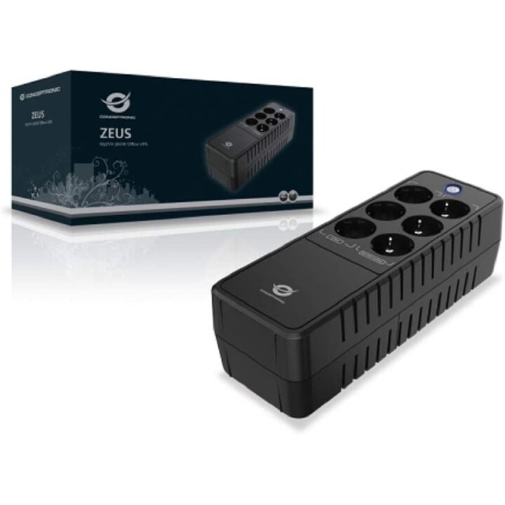 UPS CONCEPTRONIC ZEUS 600VA 360W + FASCIA PROTETTIVA