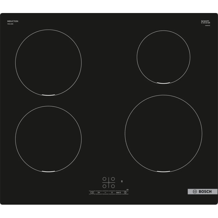 Bosch Induction Hob PIE611BB5E 60cm 4 Zones Black