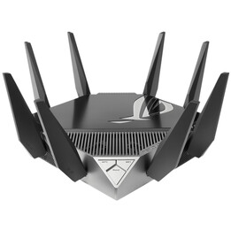 ASUS GT-AXE11000 Tri-Band Gigabit Ethernet wireless router (2.4 GHz / 5 GHz / 6 GHz) Black