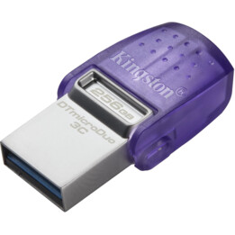 Kingston Technology DataTraveler 256 Go microDuo 3C 200 Mo/s dual USB-A + USB-C
