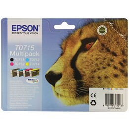 EPSON T0715 multipack cartucce inchiostro 4 colori