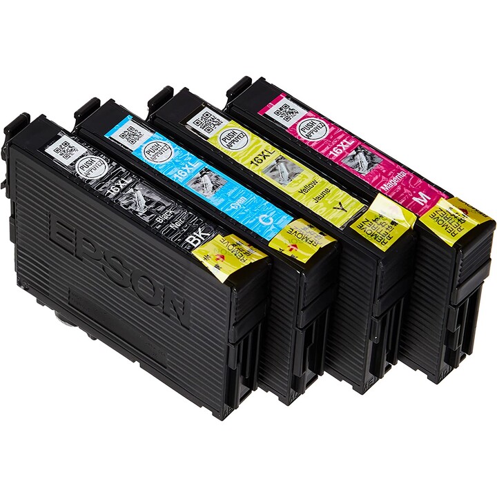 Epson 16XL Multipack cartouches d'encre noir, cyan, magenta et jaune