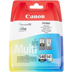 Cartuchos de tinta Canon Multipack 2 PG-540 / CL-541 - 8ML