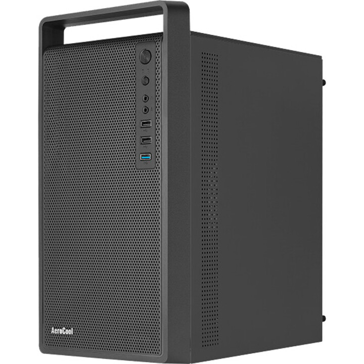 Caja Aerocool PGS CS-109-G-BK-v1 FRGB Negro