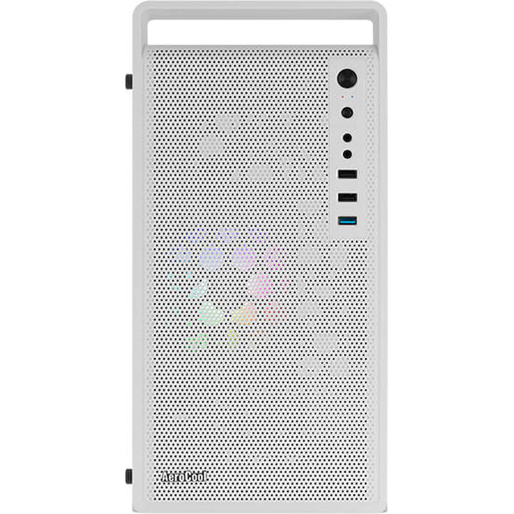 Cas Aerocool PGS CS-109-G-WT-v1 FRGB Blanc