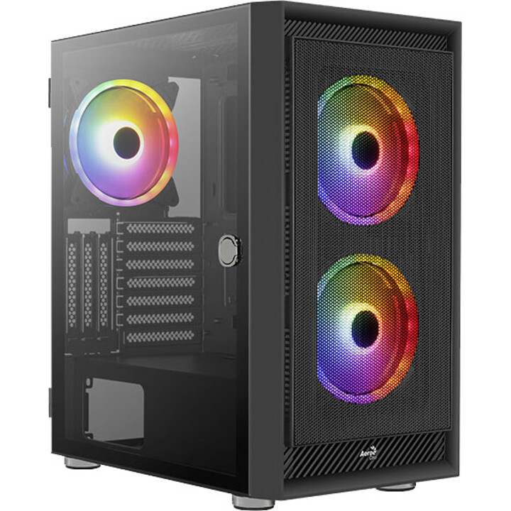 Custodia FRGB Aerocool PGS Graphite-G-BK-v2