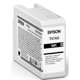 Epson Singlepack Matte Black T47A8 UltraChrome Pro 10 ink 50ml