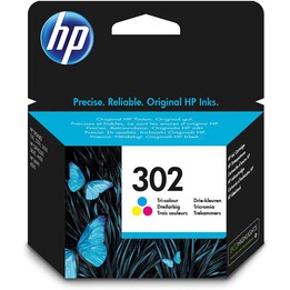 HP Cartucho de tinta original 302 tricolor