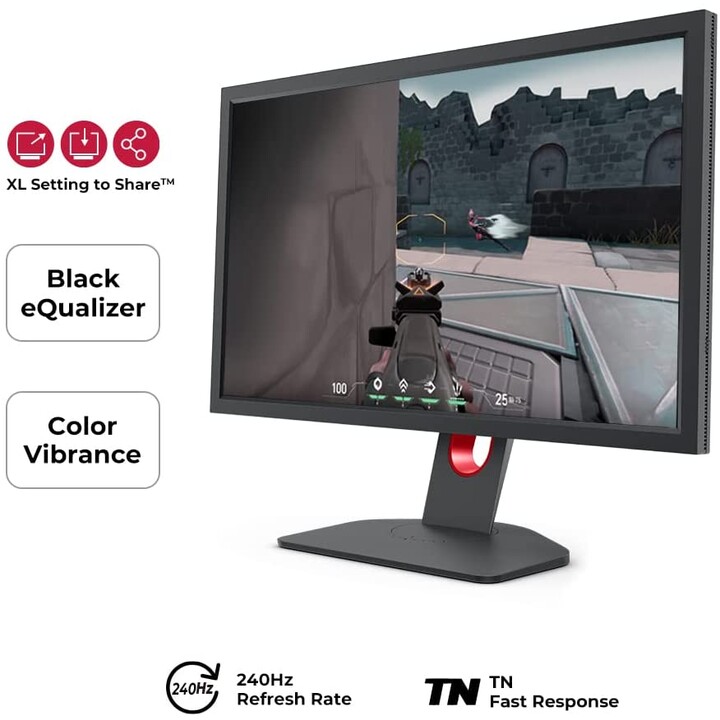 Benq Zowie XL2540K 24,5, FHD, 240Hz, Gaming Monitor, Schwarz