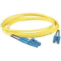 Panduit F92ELLNLNSNM005 LWL-Patchkabel Duplex LC-LC OS2 LSZH 5 m gelb