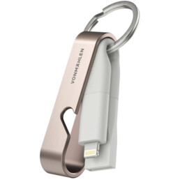 High Six - El cable de carga 6 en 1 - Oro rosa