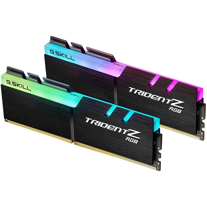 G.Skill DDR4 16GB Kit 2x8GB PC 3200 TridentZ RGB F4-3200C16D-16GTZR