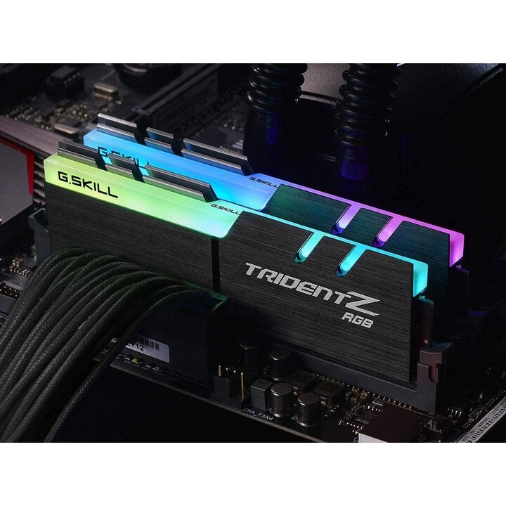 G.Skill DDR4 16GB Kit 2x8GB PC 3200 TridentZ RGB F4-3200C16D-16GTZR