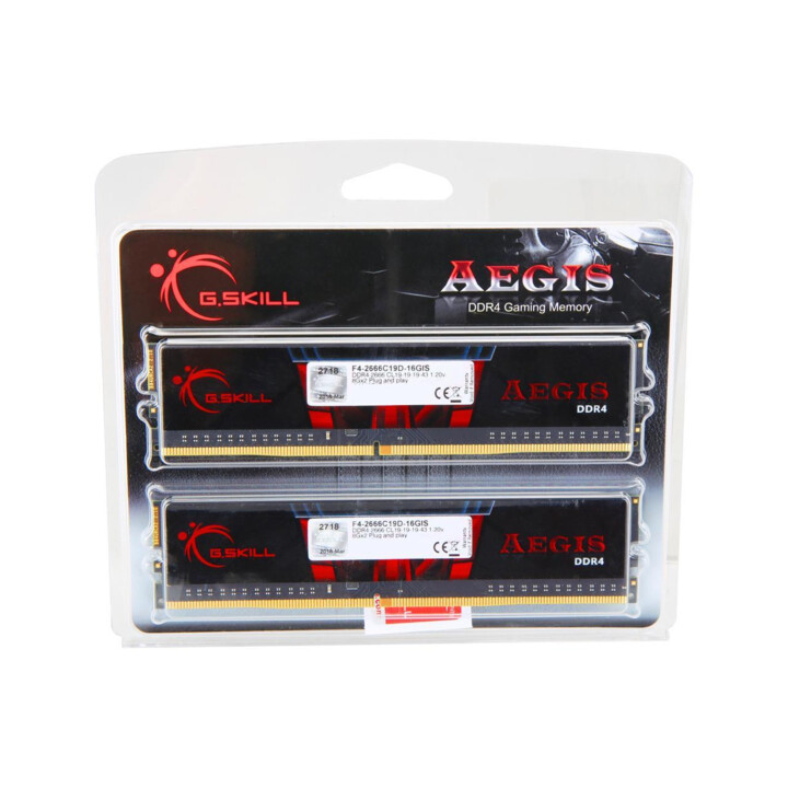 G.Skill Aegis DDR4 memory module 16GB 2666 MHz