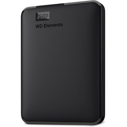 Western Digital WD Elements Hard Disk Esterno Portatile 4TB Nero