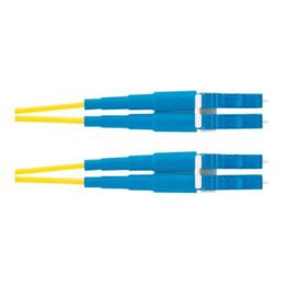 Panduit F92ELLNLNSNM010 cable de fibra óptica dúplex OS2 LC-LC 10 m amarillo