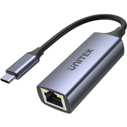 UNITEK ADAPTER USB-C - RJ45 M/F, 1GBPS, PD 100W