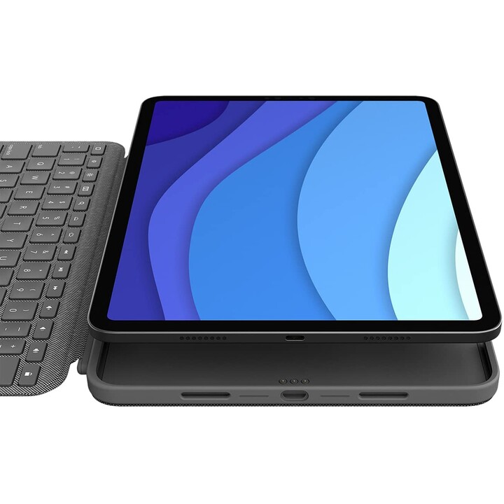 CAPA + TECLADO LOGITECH COMBO TOUCH GRAPHITE PARA IPAD 2019