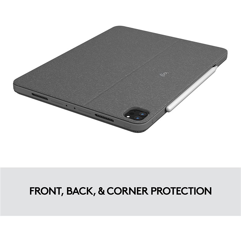 COVER + KEYBOARD LOGITECH COMBO TOUCH GRAPHITE FOR IPAD 2019