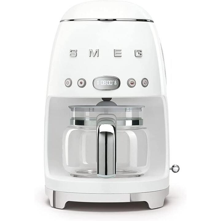 SMEG CAFFETTIERA FILTRO ANTIGOCCIA BIANCO DCF02WHEU